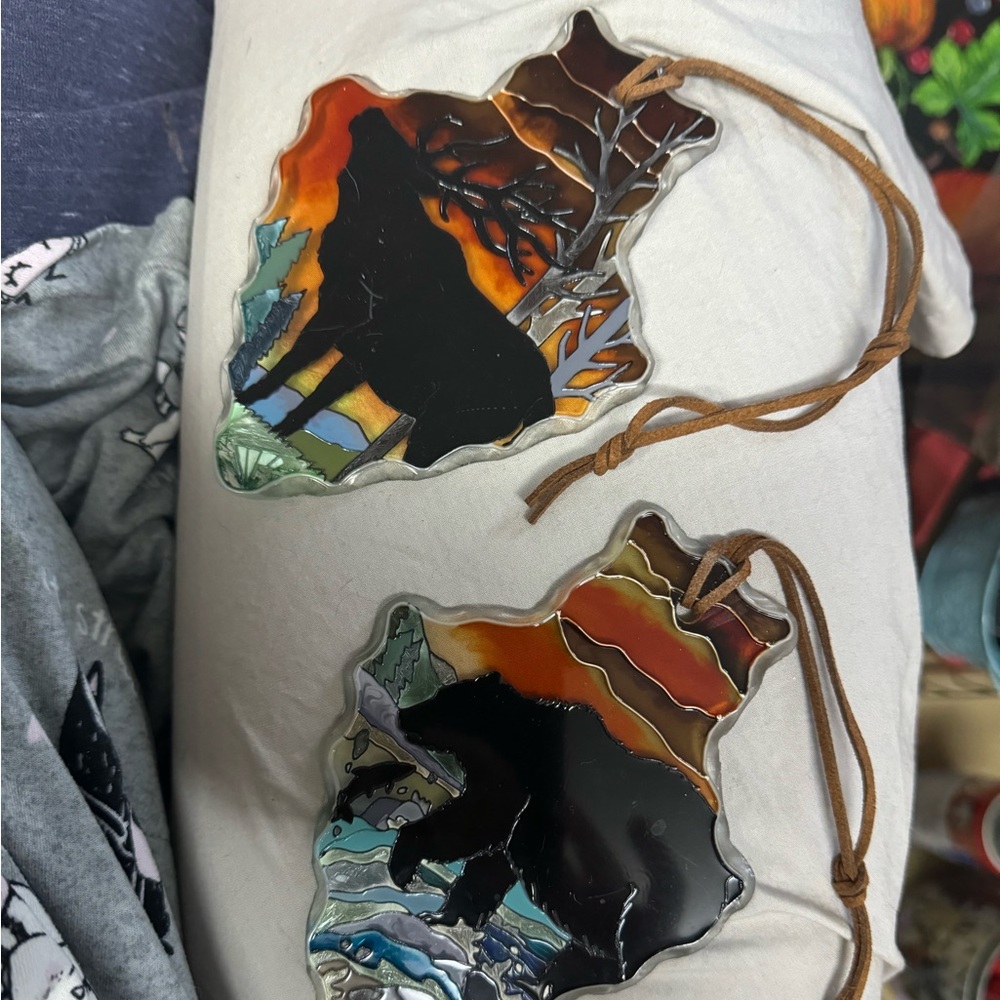 Set of two Sun catchers
